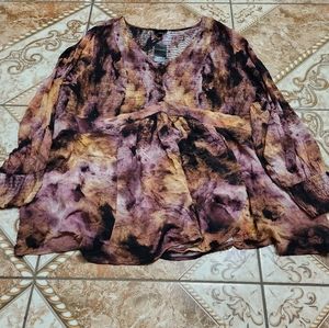 Torrid tye dye long sleeve